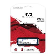 KINGSTON 500G NV2 M.2 2280 PCIE 4.0 NVME SSD